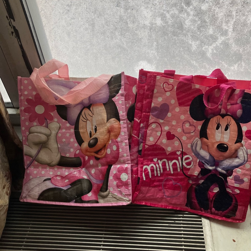 Minnie Mouse Pink Tote Bag for Kids